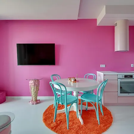 Apartment Zurawie Pink Port Before Party By Grand *