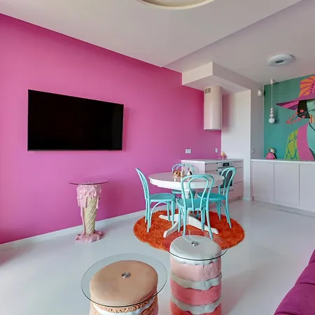 アパート Zurawie Pink Port Before Party By Grand グダニスク